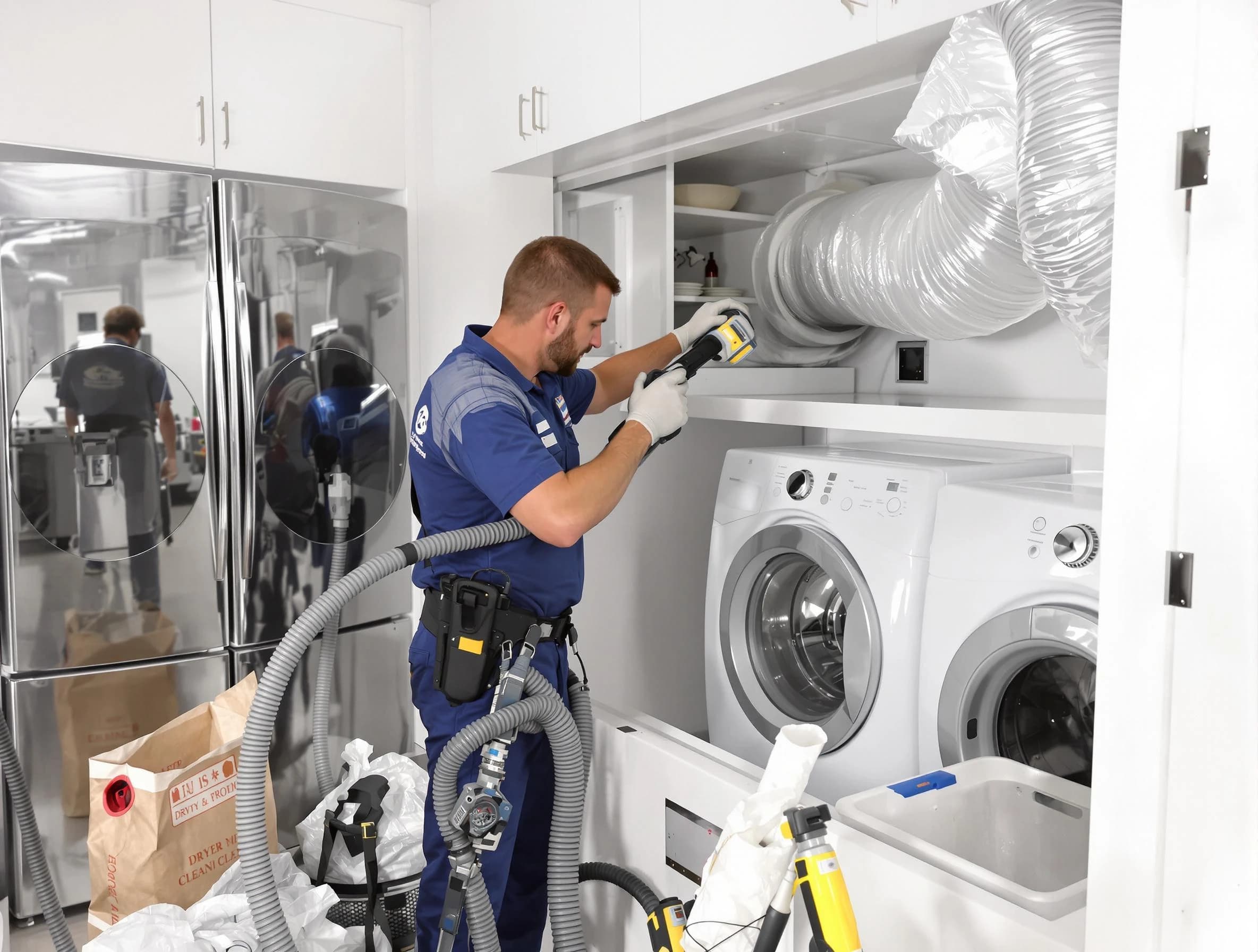 Professional duct cleaning by Union City Dryer Vent Cleaning in Union City