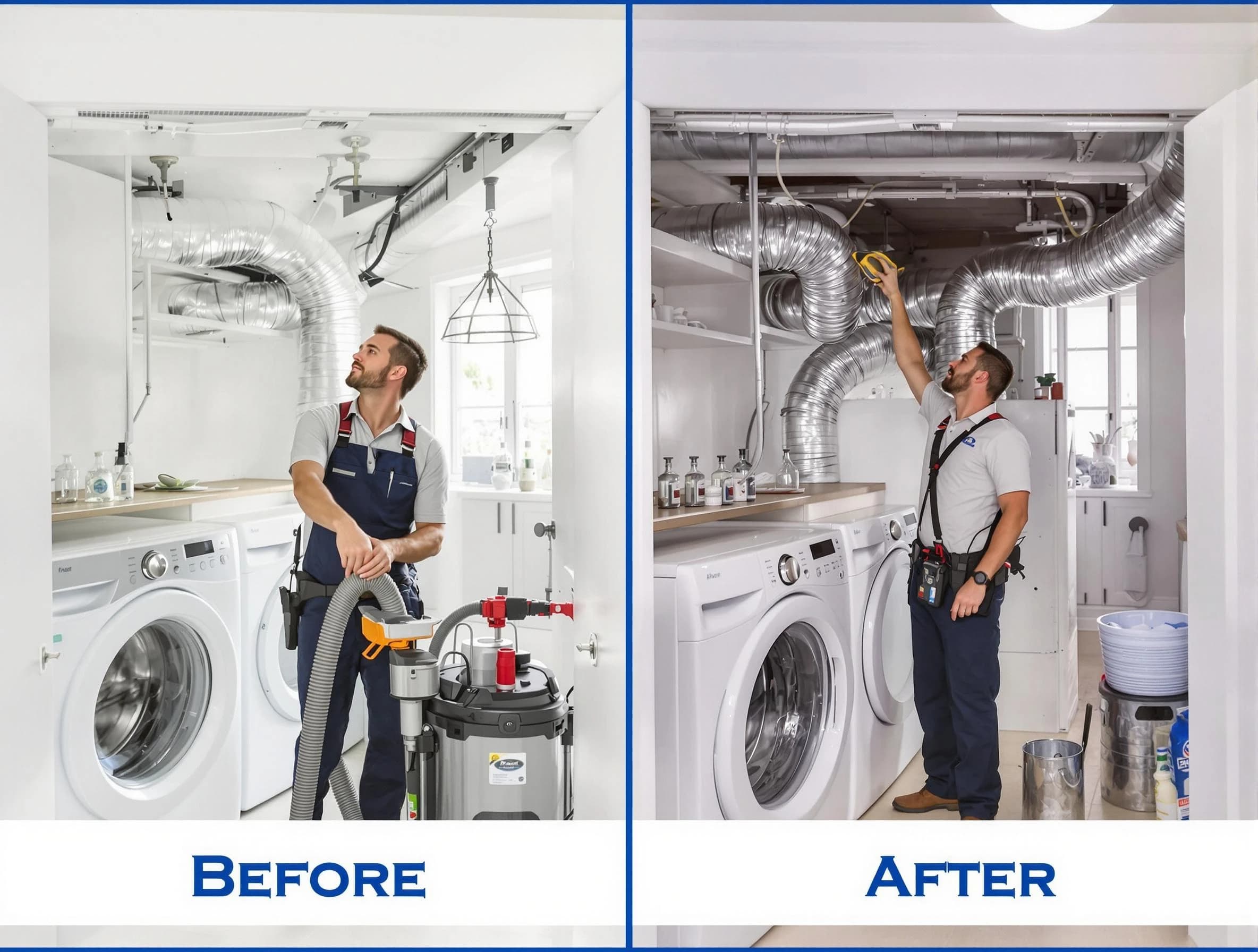 Expert gas dryer vent cleaning by Union City Dryer Vent Cleaning in Union City