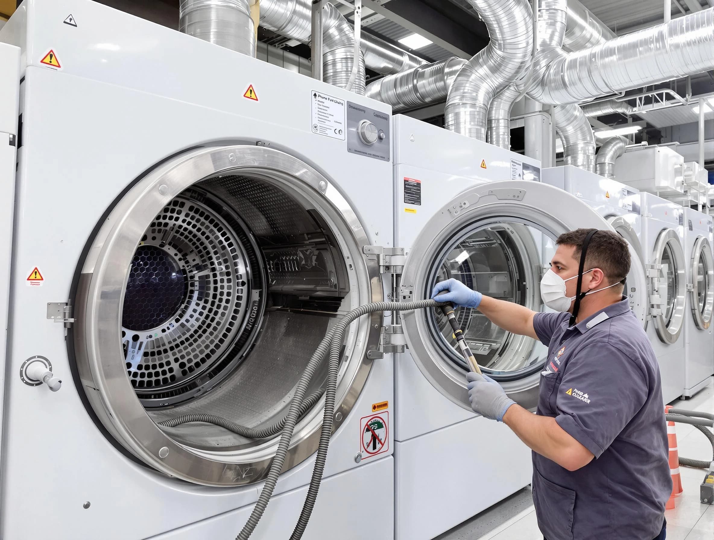 Industrial-grade dryer vent cleaning by Union City Dryer Vent Cleaning in Union City