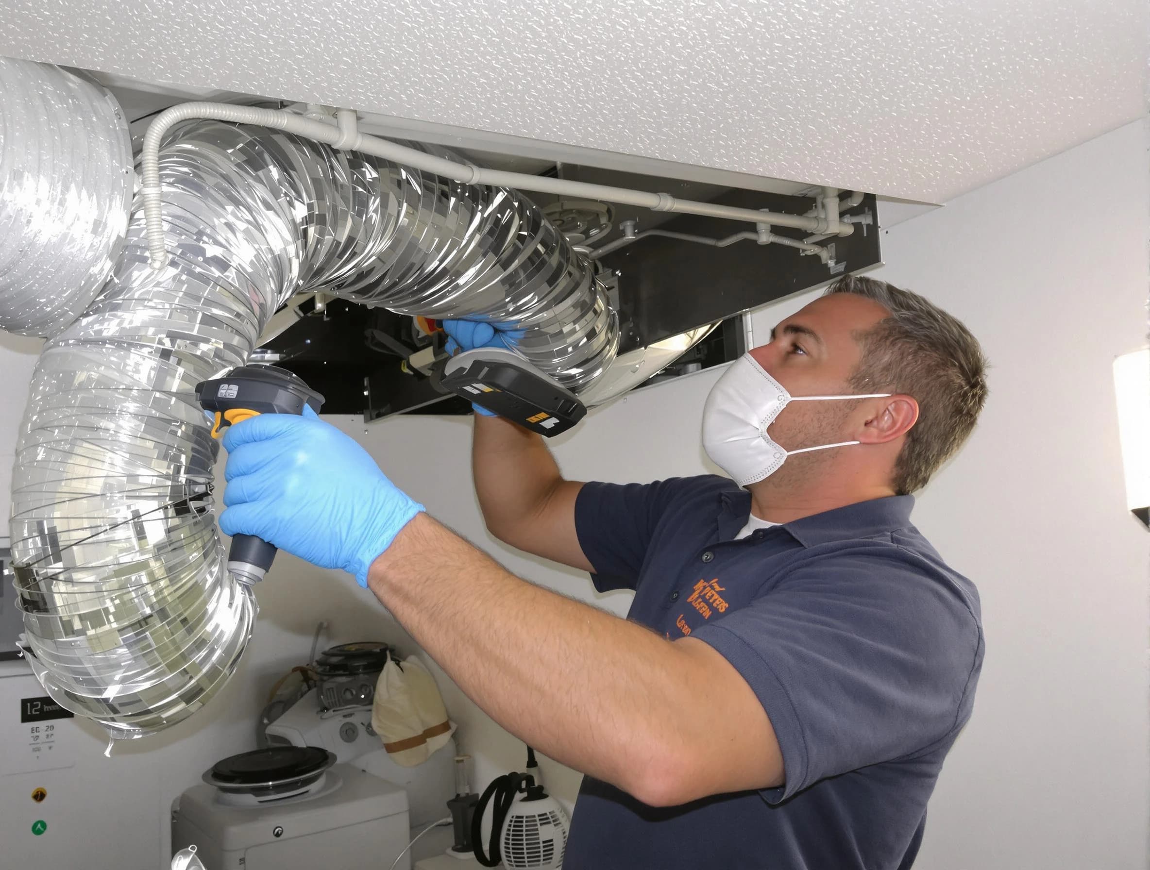 Union City Dryer Vent Cleaning professional performing thorough residential dryer vent cleaning in Union City