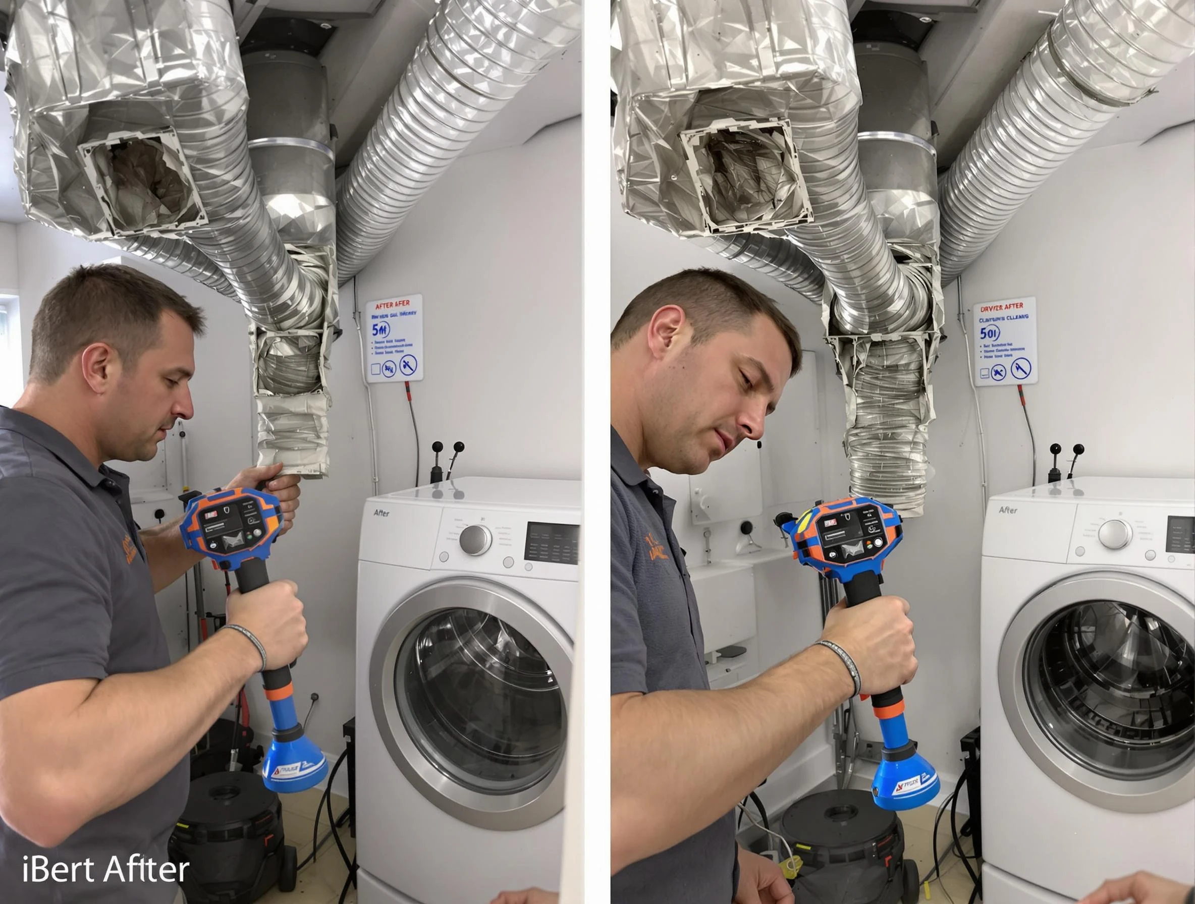 Professional clogged vent cleaning by Union City Dryer Vent Cleaning in Union City