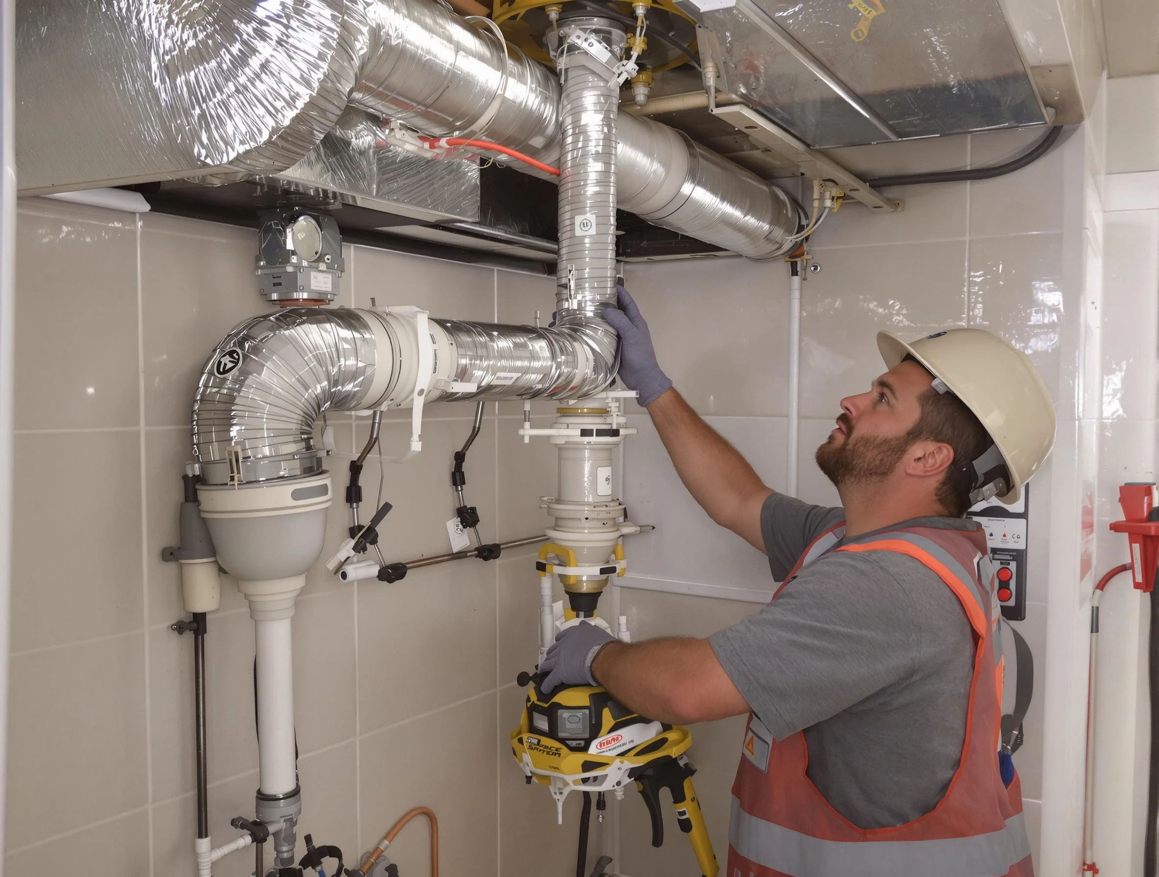 Union City Dryer Vent Cleaning expert performing professional dryer vent repair and installation in Union City