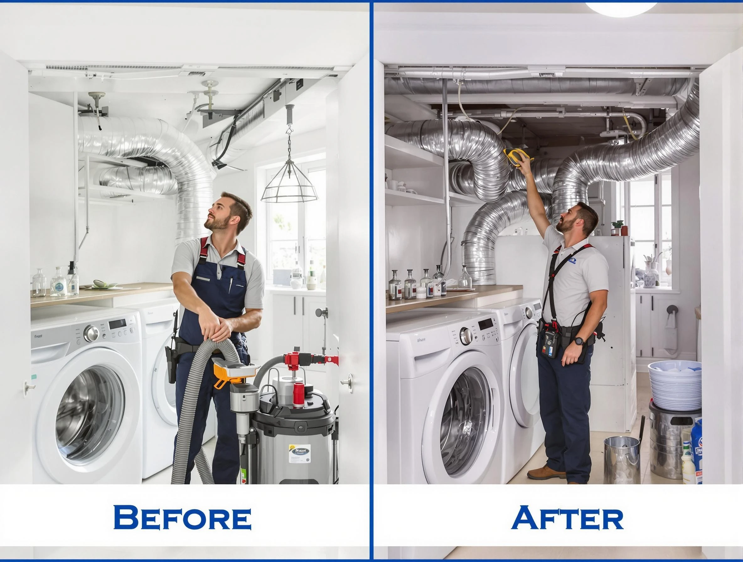 Expert gas dryer vent cleaning by Union City Dryer Vent Cleaning in Union City